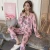Import New Long Sleeved Sleepwear Korean Trend Loose Thin Woman Pajamas from China