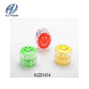New Novelty Toy plastic smile face yoyo with kids