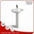 Import New post bathroom ceramic wash hand pedestal sink for hotel from China