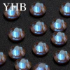 New Product Y133 Loose Glass Strass Crystal, Flatback Hot Fix Nail Art Rhinestones