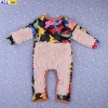 New products Winter new childrens mop clothing plus velvet thick baby  lazy mopping climbing clothes