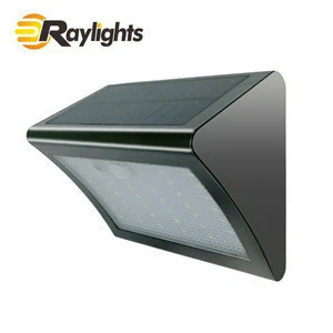 New solar charging induction wall lamp 38LED outdoor garden landscape lighting small wall lamp