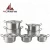 Import New style hot sale 14/16/18/20/22/24/26cm 7pcs aluminum pot stock pot sets cookware sets with lid from China