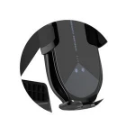 New Upgrade Clamping No Noise Smart Sensor Wireless Charger,Mobile Phone  Car Holder Fast QI Wireless Charging
