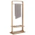 Import Newest design wooden bathroom towel rack stand with shelf from China