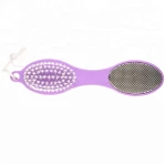 Newly Purple 4 in 1 style can be hung multi-function Pedicure Foot File & Pumice Stone with different colors
