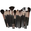 NO logo 26 color eyeshadow foundation blush brush set comfortable hair pink makeup brush