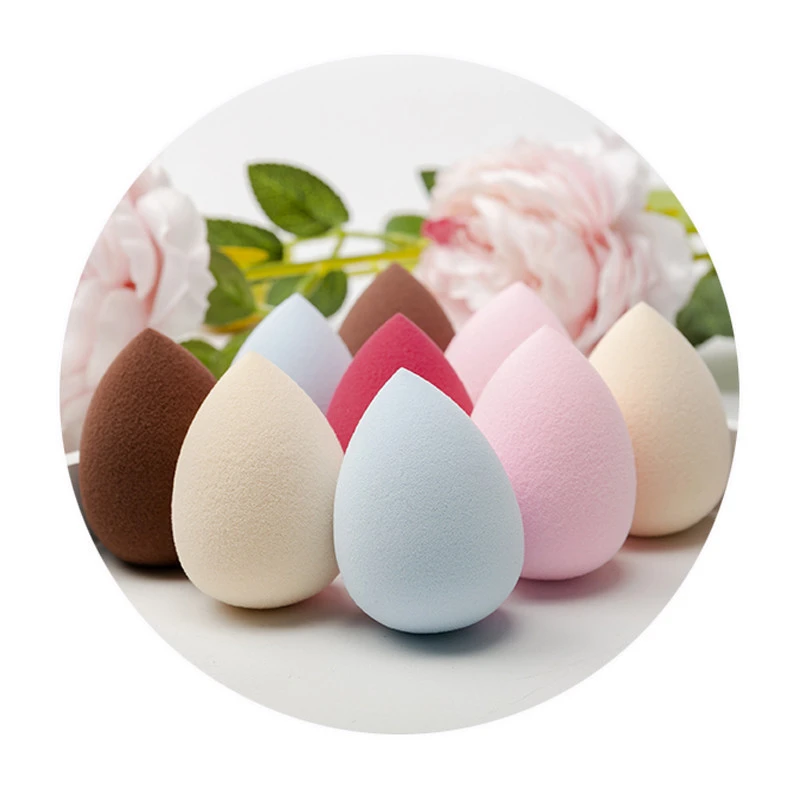 Non-Latex material soft gourd egg shaped cosmetic makeup sponge powder puff Foundation Cosmetic Sponge Powder Puff Makeup Sponge