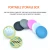 Import Non-removable ends Silicone cotton swabs Washable buds For Ear Cleaning and Makeup box from China