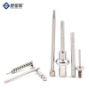 Non-standard custom stainless steel knurled handle hand screw Hardware manufacturer processing customized