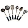 Non-stick kitchen set 6cs stainless steel kitchen utensil with TPR handle