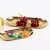 Import Nordic gold oval plate European jewelry tray stainless steel fruit plate metal desktop storage tray from China