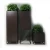 Import OEM customized modern designs office flower pot tray from China