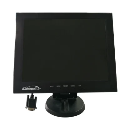 OEM VGA Desktop TFT 12 Inch LCD Monitor Manufacture with 12V DC Input