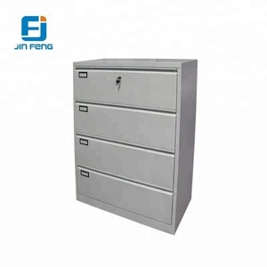 Office Equipment 4 Drawer Filing Cabinet Metal Cabinet with Partition in The Drawers
