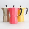 Ogniora New Design Customized Classical Aluminum Espresso coffee maker Moka Pot