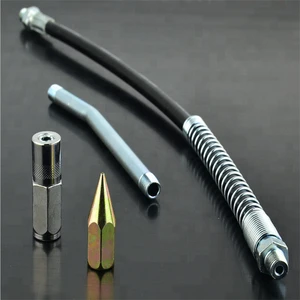 Oil gun grease nozzle / Grease gun Coupler /tubing grease gun hose high pressure hard pipe fittings