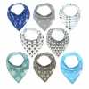 Organic cotton huge sale on top quality triangle baby bibs available for bulk supply
