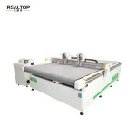 Oscillating knife cnc cutting machine leather belt making machine
