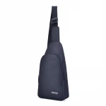 OSOCE B49 Wholesale Waterproof Outdoor Sports Fashion Black Small Light Weight Cross body Unisex Shoulder Sling bag