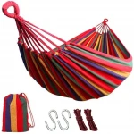 Outdoor garden camping hammock, patio patio garden backyard porch travel portable hammock