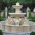 outdoor large stone water fountains for park decoration