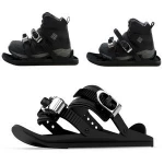 Outdoor Skiing Mini Sled Snow Board Ski Boots Skiing Winter Sports Equipment Ski Skates for Snow