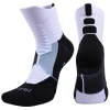Outdoor sports running socks elite hiigh quality padding men basketball  socks