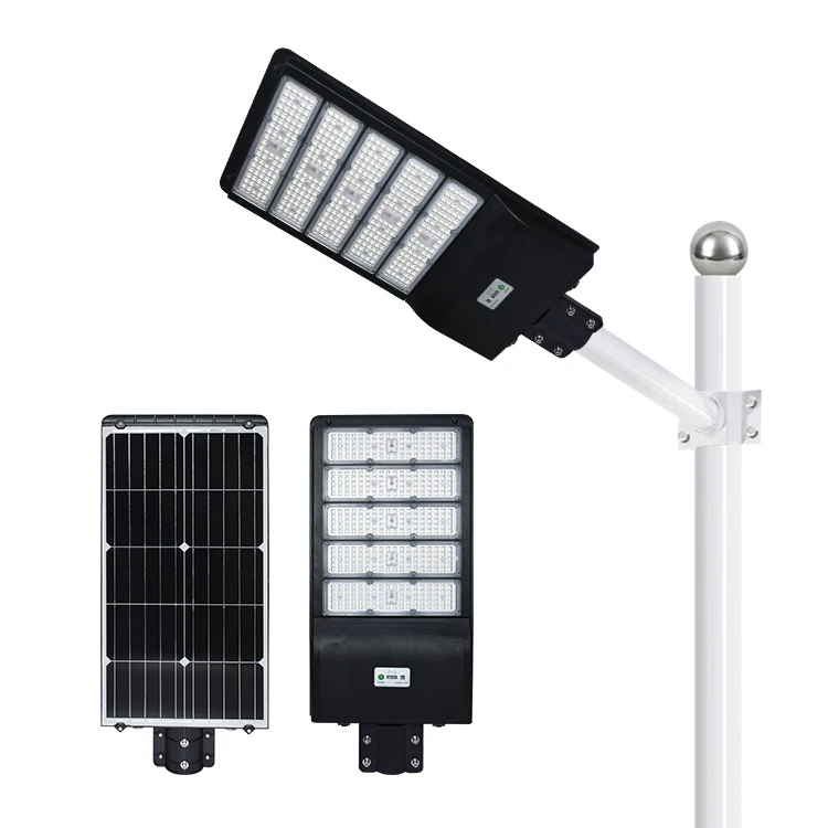 Outdoor Waterproof Road Lighting IP65 SMD 150W 200W 250W Integrated All In One LED Solar Street Light