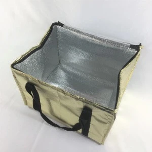 OYUE custom cheap foldable food extra large insulated cooler bag