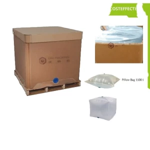packaging for colza oil 1000L paper IBC tote tank
