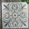 Painting Drawing Stencils Template for Stones Floor Wall Tile Fabric Wood Burning Art&amp;Craft Supplies