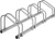 Import Parking Rack Three Bicycles Galvanized Steel Pick Up Bike Rack from China