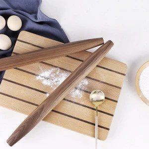 Parstry French Rolling Pin Wooden Dough Roller Cookie Dumpling/Tapered Rolling Pin For Baking/Pizza/Dough Pie