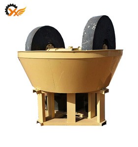 Persistance working GolD Ore Wet Pan grinding mills for sale