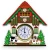 Import personalized table clock mechanism for cuckoo clock from China