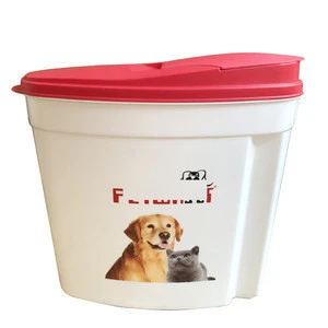 Pet Feed container/ food storage container / Plastic cereal container