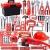 Import Plastic pretend play house boy game 31pcs/62pcs electric drill screwdriver repair tool box kit tool set toy for kid from China