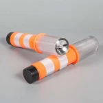 Police Safety Magnetic Portable Flashing Red LED Traffic Light Baton