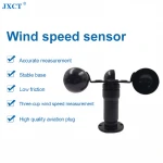 Polycarbon RS485 Analog Output Wind Speed Measuring Device Wind Speed Sensor Meter