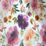 100% Polyester Colorful Digital Print Chiffon Fabric Plain and Woven Pattern for Girls Apparel and Underwear Accessories