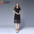 Import Popular office clothing Shoulder see through cocktail dress office lady formal dress from China