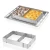 Import Popular stainless steel Square Oval Bakeware Tool Sectional Shape Baking Dish Dessert Pastry and Cake Ring from China