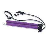 Portable elastic pilates stick bar  body building  Gym Rubber Tube Elastic Bands Fitness Equipment Training Exercise
