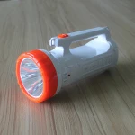 portable led rechargeable searchlight with tube light on bottom