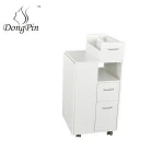 portable manicure tables hair salon storage cabinet nails table salon manicure in white color