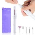 Portable Mini Nail polish drill machine Carbide Pen shape Professional Nail Drill Bit Pedicure E-File Nail Drill Bit Set