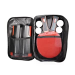 Portable Retractable Table Tennis Net Table Tennis Racket Paddle Set