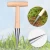 Import Powder coated Loosen Soil Tools Garden Hole Punch Wood Handle Plant Seed Sow Dibber Durable from China