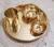 Import Premium Brass Dinner Set High Grade Quality Utensils Plate Bowl Spoon & Glass Kitchenware for Home Best Dinnerware Tableware from India